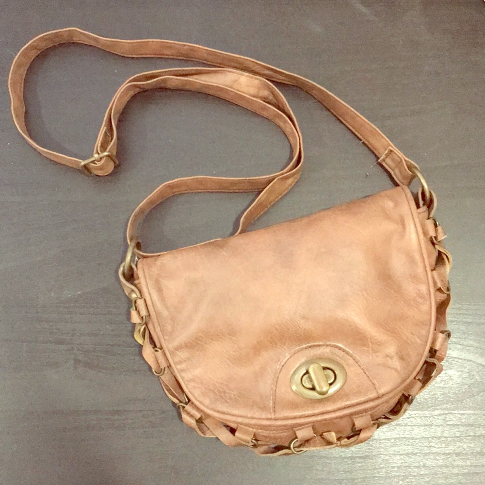 Delia’s brown cross body purse
